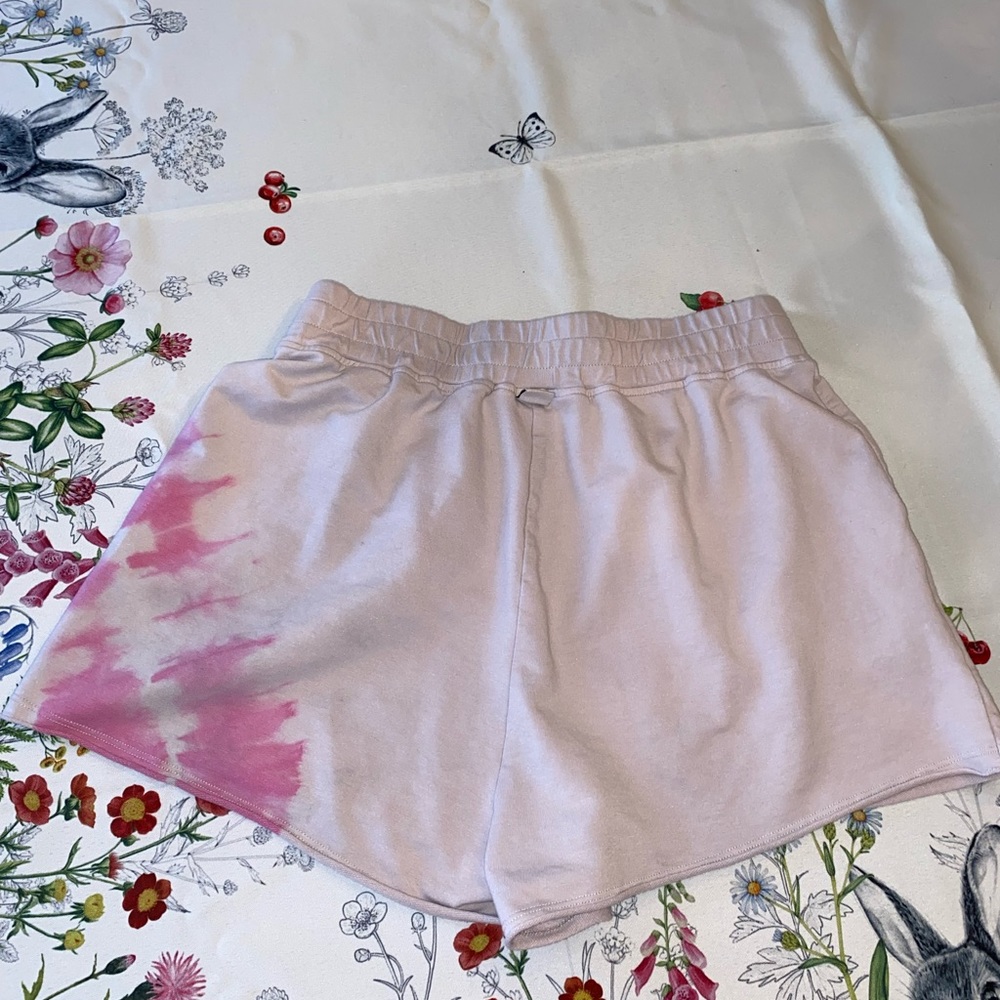 JoyLab French Terry Shorts with Pockets sz M- Pink Tie-Dye - Picture 4 of 10